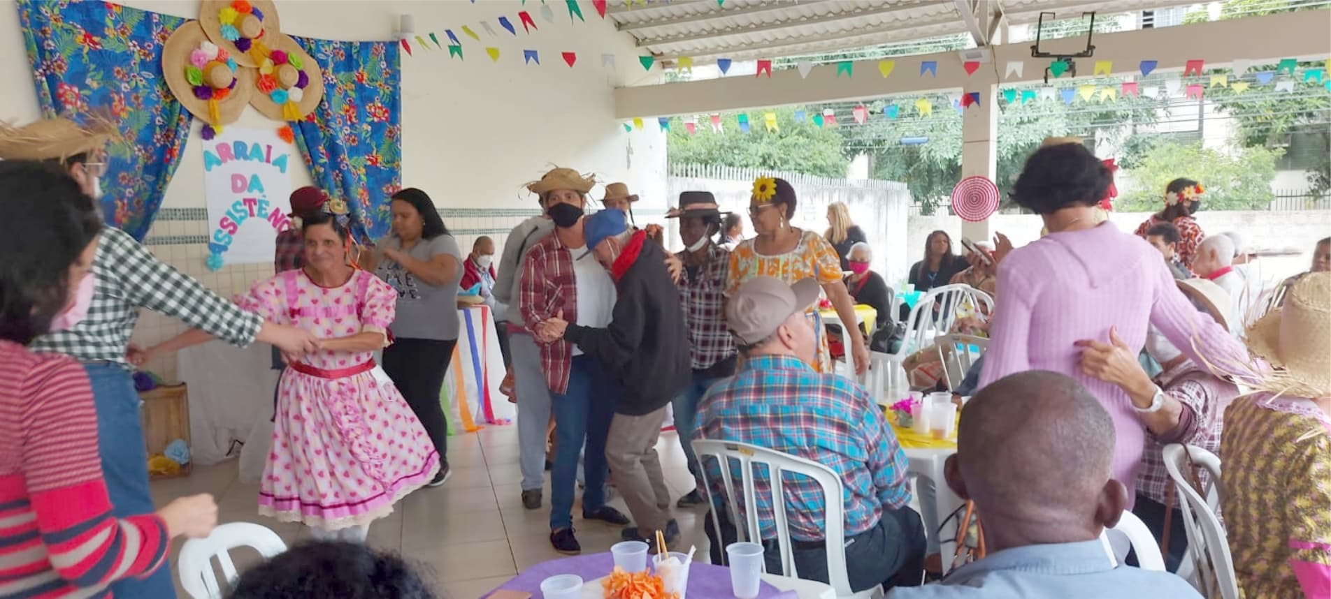 Assistência Social promove festas e arraiá